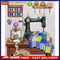 Digital Paint Sewing Machine Painted By Numbers On Canvas Wall