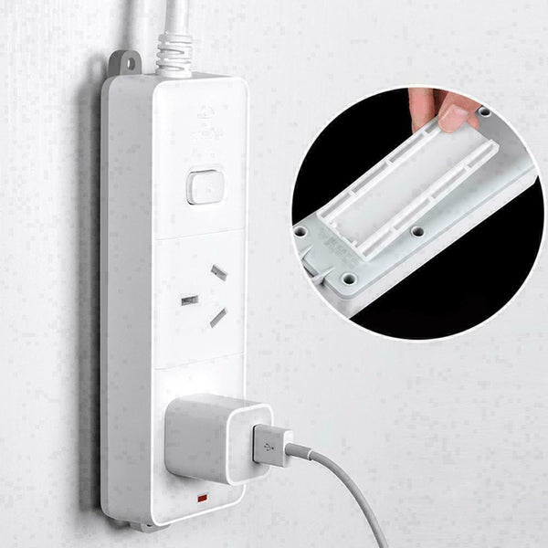 2PCS Wall Hanging Patch Panel Insert Row Holder Punch Free UK C7A6