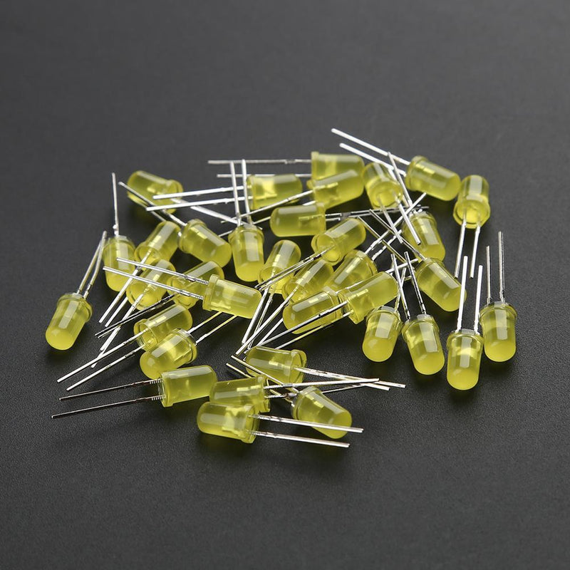 500pcs 5mm LED Diode Light Assorted Kit DIY Set White Yellow Red Green Blue