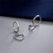 Drop Earrings Asymmetry Love Heart Earrings Irregular Earrings Jewelry