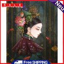 Full Embroidery 3 Strands 11CT Ancient Beauties Kit Stamped DIY Art Cross Stitch