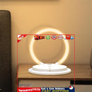 LED Night Light with Wireless Charger Dimmable Touch Control Folding Lamp Newly