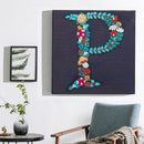 5D DIY Embroidery Letter Partial Special Shape Diamond Painting Home Decorati