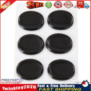 6pcs/set Snare Drum Mute Pads Silencer for Instrument Accessories (Black) Newly