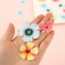 Party Cake Decoration Wedding Water Paper Glutinous Rice Cupcake Topper Flowers