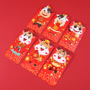 Coated Paper Red Envelope Hongbao Money Packet for Best Wishes/Good Luck Kit