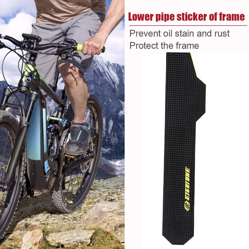 Anti-Scratch Anti-Skid Frame Stickers Removable Road Bike Chain Guard Cover