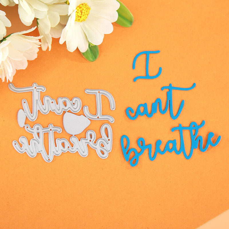 Metal Cutting Dies Stencils for DIY Scrapbooking Album Photo Letters Card Craft