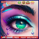 DIY Diamond Painting Kits Bright Eye Makeup Full Round Drill Home Decoration