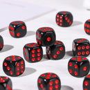 20PCs/set 16MM 6 Sided Board Game Gift Dice Entertainment Acrylic Dices