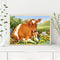 Cow on Grass Oil Paint By Numbers Kits DIY Handpainted on Canvas Wall Pictures