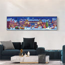 Diamond Embroidery House Snow Drawing Kit DIY Rhinestone Mosaic for Wall Gift