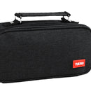 Large Capacity Pencil Case Spacious Canvas Stationery Storage Bag (Black)