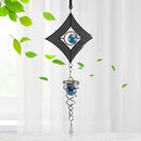 DIY Rotating Wind Chime Novelty Metal Hanging Sculpture Wind Chime Bell (D)