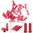 50Pcs Bicycle Brake Shift Lever Internal Cable Tips Aluminum Alloy MTB Bike