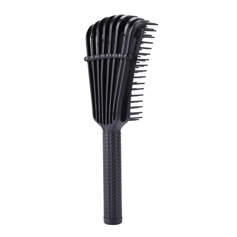 Curly Hair Salon Rubber Octopus Hair Comb Scalp Massage Brush Hairdressing Tool