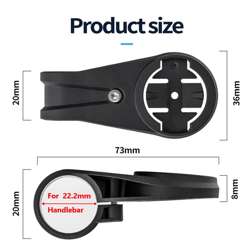 Lightweight Stopwatch Holder Bike Accessories Stem Support for Garmin Bryto