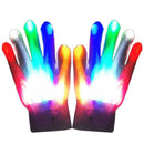#A Skeleton Glowing Gloves Halloween Orgy Colorful Luminous Finger Bone Gloves P