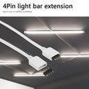 4Pin Extension Cable RGB 5050 3528 LED Strip Light Connector Wire (1m) Newly