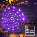 Halloween Props Spider Web Outdoor Party Light Up Cobweb Lighting Decor New_