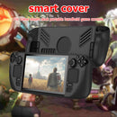 Anti Slip Game Console Back Case with Thumb Stick Caps Kits for Valve Steam D