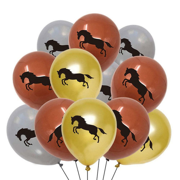 8PCS Themed Kids Number Foil / Latex Balloon Party Supplies