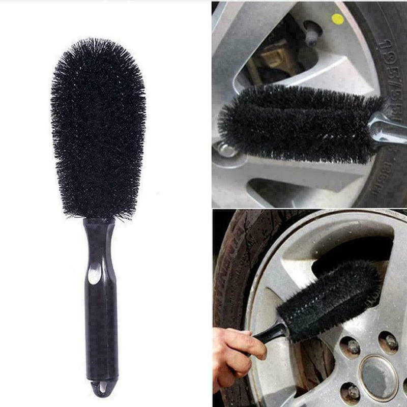 Car Wheel Tire Rim Scrub Brush Washing Cleaner Vehicle Tools Cleaning M7M3 R1N4