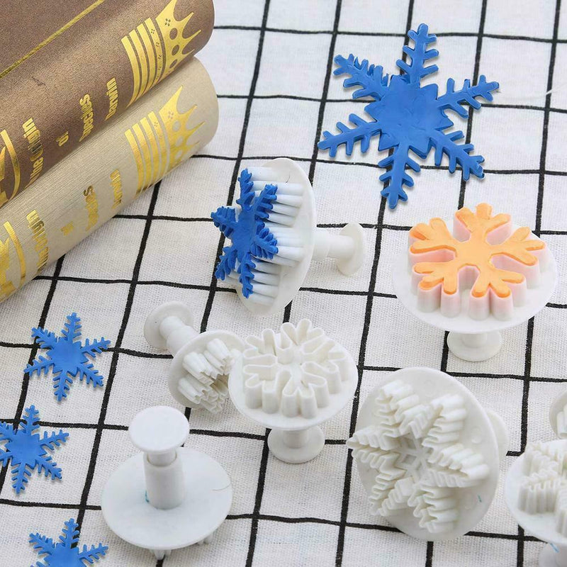 Flower Leaf Fondant Cake Cutter Plunger Cookie Decorating Mould Z2H9