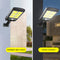 Outdoor Solar Sensor Wall Light Waterproof Garden Street Lamp (B 150 COB) Newly