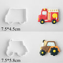 Tool Baby Birthday Cake Decor Cookie Cutters Baking Mold Car Biscuit Mould