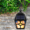 LED Solar Wall Light Retro Flame Torch Lamp Outdoor Waterproof Garden Lamp Newly