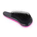Hair Comb Detangle Hairbrush Massage Brush Curly Styling Tool (Purple Red) Newly