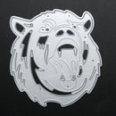 Tiger Head Scrapbooking DIY Handmade Craft Cutting Die-136402 Newly
