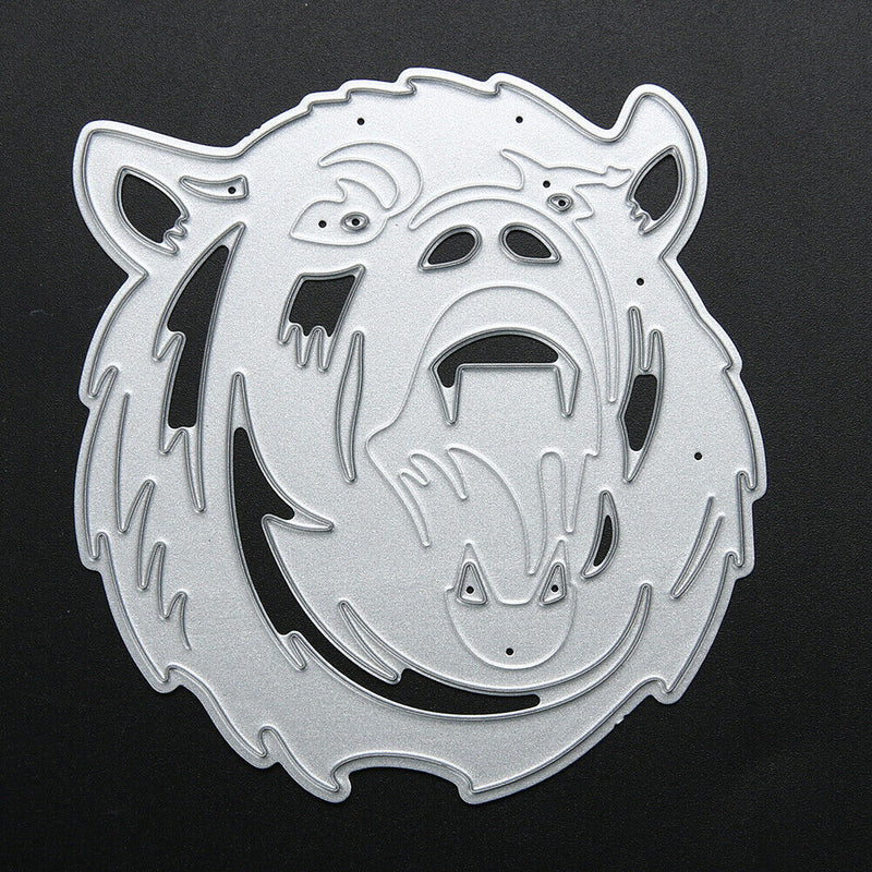 Tiger Head Scrapbooking DIY Handmade Craft Cutting Die-136402 Newly