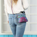 DIY Flower Special Shaped Diamond Painting Leather Chain Shoulder Messenger