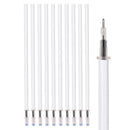 Signature Office Black Ink White Color Shell Medium Nib Core Gel Pen Refills