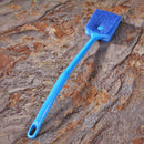 Long Handle Fish Tank Glass Wipe Plastic Sponge Algae Glass Cleaner (Blue) Newly