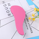 Hair Comb Detangle Hairbrush Massage Brush Curly Styling Tool (Pink)