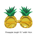 Hawaii Summer Paper Glasses Pineapple Fruit Children Kids Beach Party Photo P