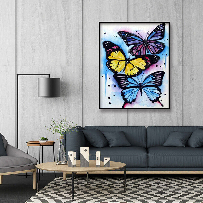 Butterfly 5D Diamond Painting DIY Full Square Drill Mosaic Wall Craft Picture