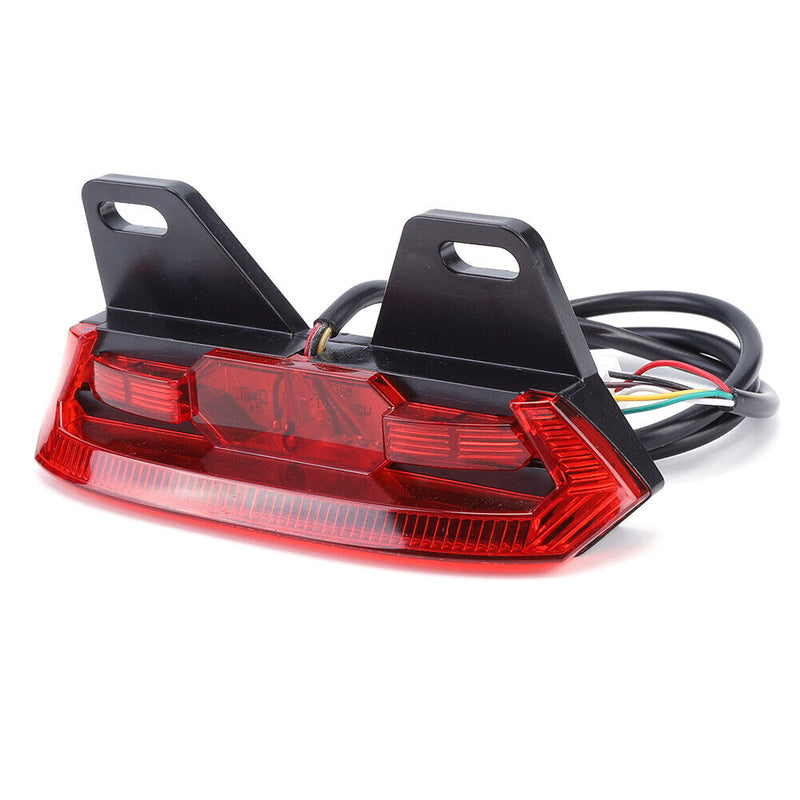 12V Electric Bicycle Rear Lamp with Turn Signal Waterproof LED E-Bike Taillights