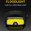 XPE COB LED Headlight Flashlight Waterproof Outdoor Camping Hiking Torch Newly