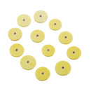 16pcs/Set Flute Clarinet Key Pads Musical Exchange Faux Leather Cushion