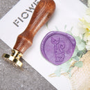Fire Paint Sealing Wax Tablet Lacquer Seal Envelope Decor (Lilac Purple) Newly