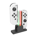 2 in 1 Game Controller Fast Charging Dock for NS OLED Charger Stand (Black)
