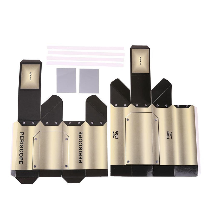 DIY Paper Telescopic Periscope Inventions Physics Experiment Assembly Kits