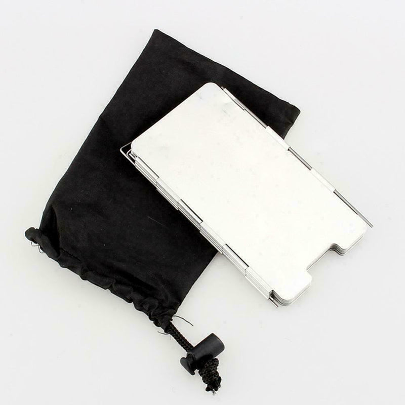 PRO,9 Plates Foldable Outdoor Camping Cooking Cooker Wind Gas Stove W3D8