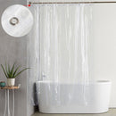 Transparent Shower Curtain Water Splash Resistant Bath Supplies PEVA Plastic