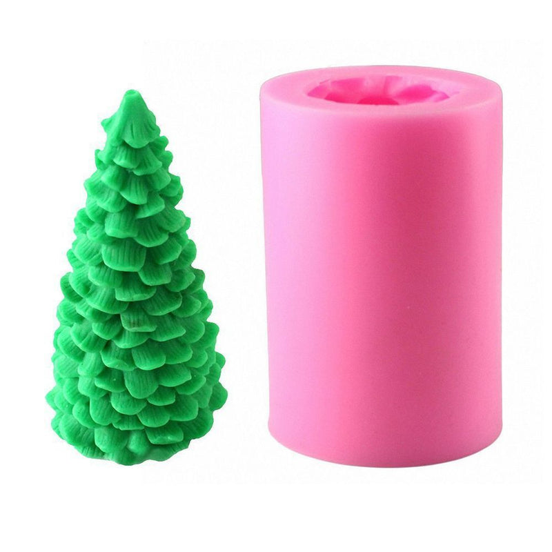 Aromatherapy Plaster Silicone Mould Soap Mold Christmas Tree Mold Candle Molds