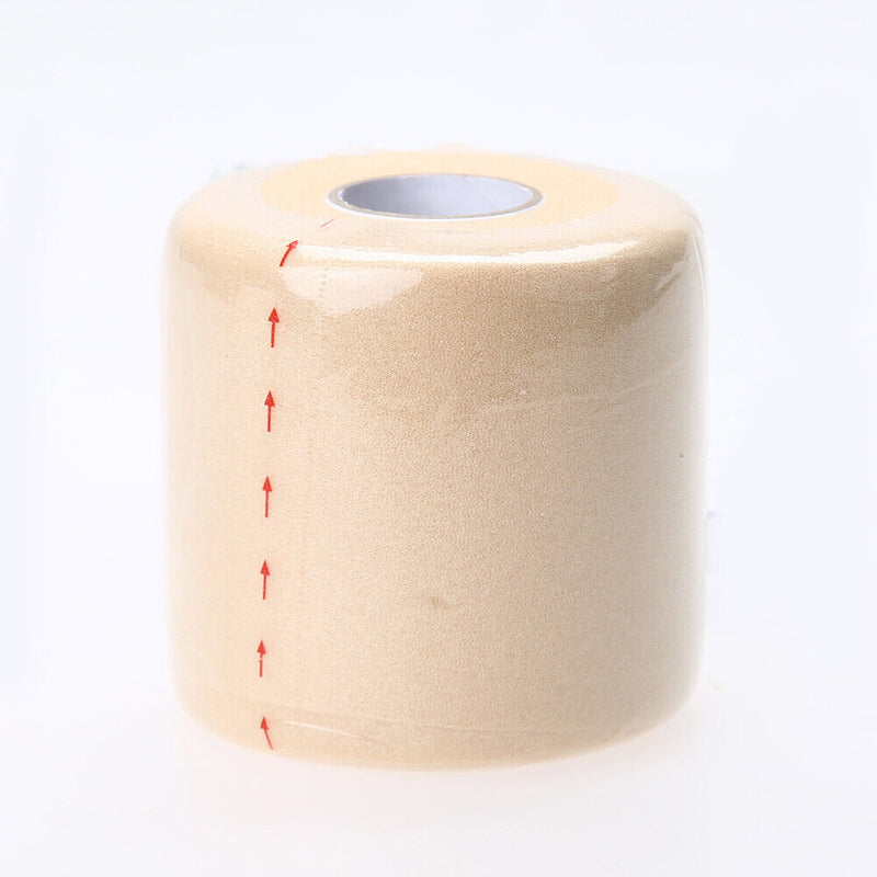 Sports Foam Wrap Soft Underwrap Sport Physio Tape Bandage Strapping (Skin) Newly